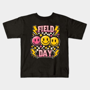 Field Day Field Day 2024 Checkered ,Game Day ,End of Year Teacher,Field Day Group ,Sports Day,Field Day Kids T-Shirt